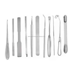 Kit de instrumentos neuroquirúrgicos 32 piezas cerebro columna vertebral y craneotomía instrumentos quirúrgicos CE certificado OEM Etiqueta Privada disponible - Product Image 5