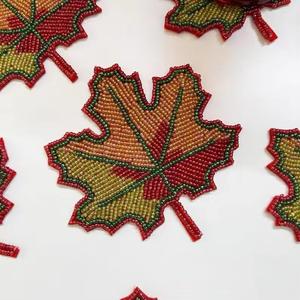 Handmade Embroidered <b>Beaded</b> Placemat High Quality Decorative Latest Mats & Pads - Product Image 4