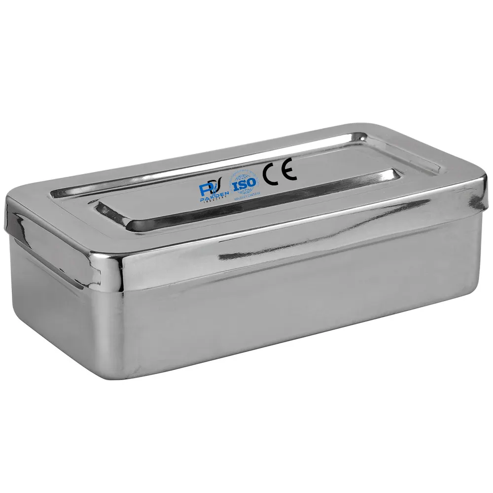 Surgical Best Selling German Stainless Steel Sterilization Instrument Box / Cheap Price Sterilization Instrument Box