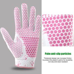 Guantes de golf de cuero Cabretta personalizados para hombre, transpirables, diseño para todo tipo de clima, uso de la mano derecha para fiestas deportivas, vida diaria - Product Image 2