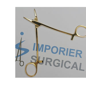 Porte-aiguille en acier inoxydable de haute qualité instruments chirurgicaux outil de suture médical pince hémostatique réutilisable courbe droite - Product Image 6