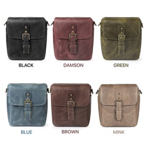 Bolsa de mensajero de cuero personalizada hecha a mano unisex, bolsas de vídeo para cámara DSLR instantánea, bolsa de viaje para cámaras sin espejo - Product Image 6