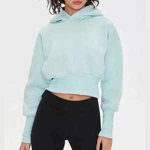 Nuevo estilo transpirable algodón poliéster ropa informal mujeres sudaderas con capucha pantalones cortos conjunto Etiqueta Privada ligero mujeres sudaderas con capucha pantalones cortos conjunto - Product Image 1