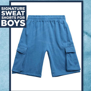 กางเกงขาสั้นคาร์โก้ของผู้ชายกางเกงทำงานแห้งเร็วและระบายอากาศได้ดีมีกระเป๋าลายสีทึบเครื่องแต่งกายแนวสตรีทเป็นมิตรต่อสิ่งแวดล้อม - Product Image 2