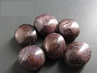 Pierre précieuse naturelle rubis fantaisie lisse, non montée, 15-20 mm de long environ, rose, pierres faites à la main, certifiées par un tiers, 100g pour la fabrication de bijoux