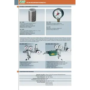 Grifo de Cocina Cromado de 3/4 Pulgadas con Filtro de Sistema FAR 3943, Conexiones Macho-Macho y Manómetro - Product Image 5