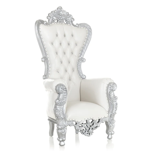 Chaise de luxe trône à dossier haut en or royal pour mariages fêtes hôtels et appartements-louable et salon - Product Image 1