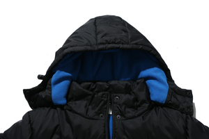 Chaqueta Acolchada Formal Personalizada Real 2026 para Hombre, Cuello Alto, con Capucha, de Lona, Impermeable, Cortavientos y Transpirable - Product Image 3