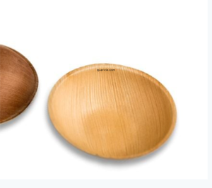 Bols ronds à feuilles Areca abordables 6 pouces/5.5 pouces/5 pouces/3.6 pouces/2.5 pouces pour hôtel/super marché/voyage/camping/salade/anniversaire - Product Image 4