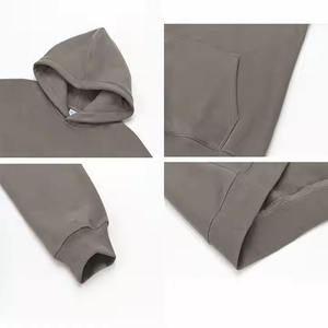 Pull en coton lourd 500 g/m² Vente en gros Sweat à capuche surdimensionné pour homme imprimé de luxe personnalisé pour l'hiver - Product Image 6