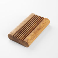 Porte-savon artisanal en bois d'olivier, imitation antique tunisienne, écologique, étanche, portable, design méditerranéen, pour salle de bain
