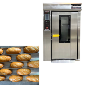 High Quality Industrial Bread <b>Oven</b> 16 Trays Iso Certificate 1100Kg 380V 220V Bread Making Machine Kien an Vietnam Factory - Product Image 1