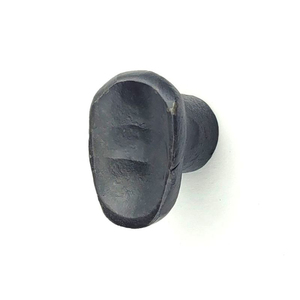 Pomo de Puerta Rústico de Hierro Metálico con Acabado Negro para Puertas, Ventanas, Portones y Gabinetes de Hogar y Hotel, Herrajes para Pomo - Product Image 3
