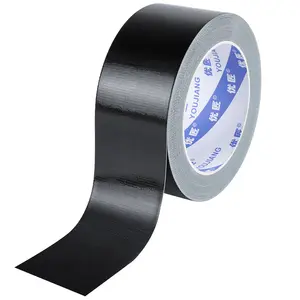 YOUJIANG High Viscosity Black General Purpose Cloth Duct Rubber Adhesive Waterproof Tape For Indoor Outdoor Use