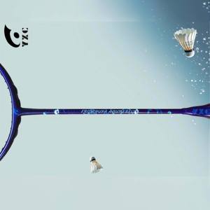 Nhà Sản Xuất Tùy Chỉnh Chất Lượng Cao Cầu Lông Vợt Mới Đến 4U/5U Sợi Carbon Khung Nóng 32lbs 30T + 40T PU Grip - Product Image 1