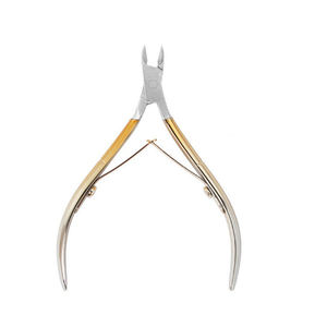 Pinza profesional para cutículas de uñas de alta calidad con doble resorte conveniente para el cuidado de los dedos Staleks Pro - Product Image 4