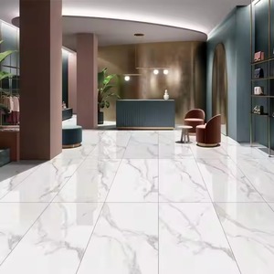 Staturio Pearl White Tiles 600x1200 White Veins Glazed Polished Porcelain <b>Wall</b> Floor Premium Length: 95 characters - Product Image 1