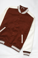 Vestes universitaires pour hommes de haute qualité, design personnalisé 2025, avec logo brodé sur le devant, vente en gros et livraison rapide