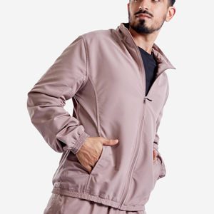 Chaqueta cortavientos Lisa personalizada más vendida chaquetas de entrenador impermeables ligeras chaqueta de lluvia de nailon personalizada para hombre - Product Image 2