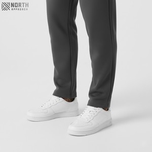 เสื้อผ้าผู้ชายฤดูหนาว 100% ผ้าฝ้าย เสื้อฮู้ดแบบสวมหัว เสื้อสเวตเชิ้ต สตรีทแวร์ ชุดวอร์ม พิมพ์ลายโลโก้ด้วยเทคนิค DTG และสกรีน 2 ชิ้น แบบมีฮู้ด - Product Image 6