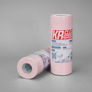 KrClean Lingettes en rouleau en tissu non tissé de haute qualité Serviettes de cuisine multi-usages Absorbantes Style uni Fabriqué au Vietnam - Product Image 3