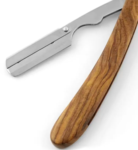 Wholesale Precision Professional <b>Straight</b> Barber <b>Razor</b> Stylish Design Wooden High Quality Barber <b>Razor</b> - Product Image 4