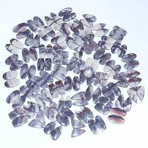 Paire de jaspe en porcelaine naturelle Fournisseur de pierres précieuses en vrac Inde Prix de gros Cabochon de haute qualité Fabrication de bijoux en pierres précieuses - Product Image 1