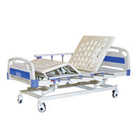 Lit médical multifonctionnel confortable à 3 fonctions réglable pour patient de lit de soins hospitaliers à Affordab