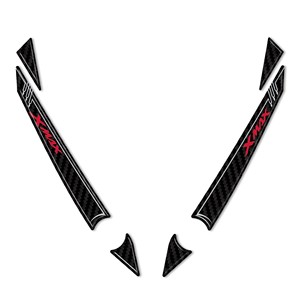 Yamaha Xmax 300 2017-22 adesivo di protezione parabrezza compatibile adesivo moto - Product Image 1