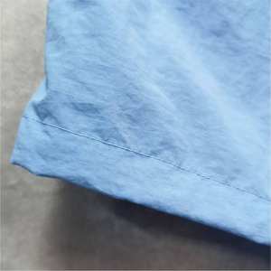 Pantalones cortos de Jogger deportivos de calle de verano personalizados para hombre, pantalones cortos de entrenamiento de nailon informales con logotipo, pantalones cortos con cordón de cintura media - Product Image 5