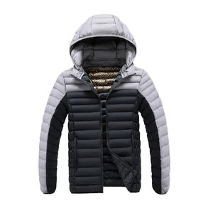 Blouson d'hiver matelassé OEM 2026 de haute qualité avec capuche, en tissu tissé, coton matelassé, décontracté, zippé, coupe-vent, réversible et respirant - Product Image 2