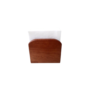 Servilletero de mesa de comedor de madera rústica de calidad de lujo, dispensador de pañuelos de madera de calidad para cocina, restaurantes para bodas, genial - Product Image 1