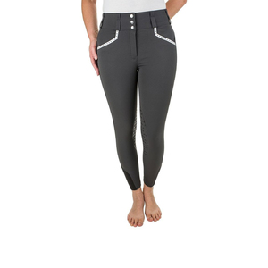 Mallas de montar a caballo estilo moda para mujer, pantalones cortos, medias estampadas - Product Image 3
