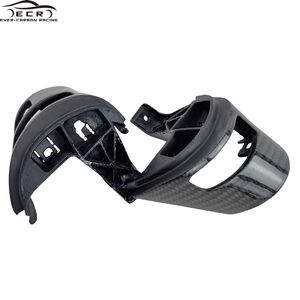 Ever Carbon Racing ECR privé volant en Fiber de carbone personnalisé remplacer la garniture de bouton pour volant Corvette C6 2006-2013 - Product Image 5