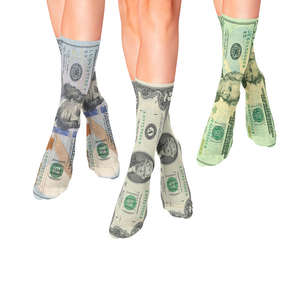 Calcetines Deportivos Personalizados OEM Antibacterianos para Hombre, Mezcla de Algodón, Impresión por Sublimación - Product Image 1