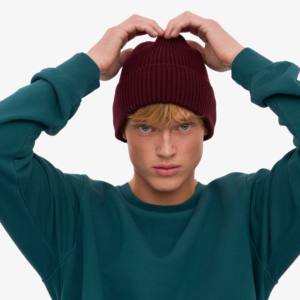 Top Quality 100% Acrylic Custom Logo Beanie <b>Hat</b> <b>Winter</b> Short Knit Cuff Swag Plain Dyed Print Warm Cotton Knitted Beanies For Men - Product Image 3