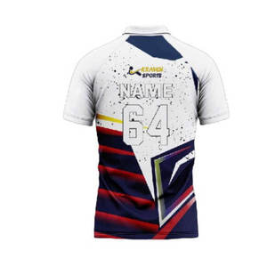 Maillot de cricket léger et confortable, imprimé par sublimation, service OEM, maillot de cricket imprimé par sublimation - Product Image 2