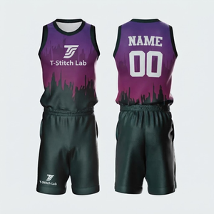 Jersey de Baloncesto de la Mejor Calidad y Alto Rendimiento, Transpirable, Cuello Redondo, Sin Mangas, Uniformes Personalizables, Ropa Deportiva - Product Image 6
