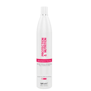Champú Bionat S.O.S. 300ml Vegano, Suavizante y Refrescante con Menta, Sin Sulfatos/Parabenos/Siliconas, Fórmula Concentrada para Todo Tipo de Cabello - Product Image 1