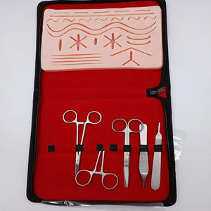 Kit de práctica de sutura Premium para estudiantes de medicina Juego de entrenamiento completo con instrumentos recubiertos de alta calidad - Product Image 3