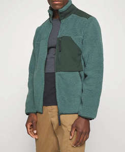 Chaqueta de bombardero de lana polar de Sherpa para hombre hecha a medida, soporte fino con cremallera, revestimiento de invierno, ropa de calle de estilo callejero - Product Image 6