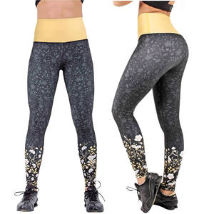 เลกกิ้งเอวสูงสำหรับผู้หญิงเลกกิ้งรัดรูปสำหรับเล่นฟิตเนสยิมฟิตเนสปรับแต่งได้ตามต้องการ - Product Image 3