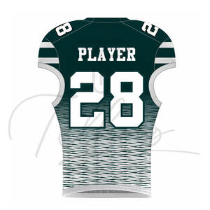 Camiseta de Fútbol Americano de Verano de la Mejor Calidad con Logotipo Personalizado, Color Personalizado, Transpirable, de Secado Rápido, Manga Corta, Talla Grande, Uniforme 100% - Product Image 6