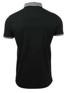 Mode été décontracté hommes pour chemise anti-rides solide 100% coton Jersey à manches courtes - Product Image 3