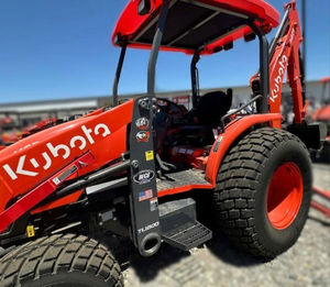 Chargeuse-pelleteuse Kubota 4x4, mini-excavatrice hydraulique, chargeuse frontale, équipement de construction agricole, machines de terrassement lourdes - Product Image 1