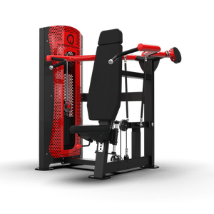 QLI QWSPM062 Prensa de hombro cargada con placa de metal | Equipo comercial de fitness para gimnasio - Product Image 1