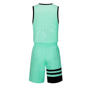 Uniforme de Baloncesto Personalizado de Verano, Transpirable, Tallas Grandes, Sin Mangas, 100% Poliéster de Secado Rápido, Superventas - Product Image 2