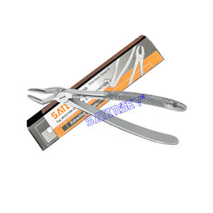 Fórceps de extracción de dientes superiores de patrón americano para niños Fuente de alimentación manual de acero inoxidable alemán de grado quirúrgico Fig.150AS - Product Image 6