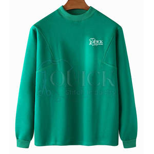 Sweat-shirt respirant en molleton écologique pour hommes, conception de logo personnalisé, mélange de polyester et de coton, hiver de haute qualité, prix bon marché - Product Image 1