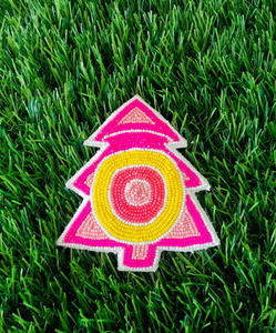 Unique Handmade <b>Beaded</b> Colorful Designer Patches for Kids Clothing and Accessories With Custom Decoration Garment & Processing - Product Image 2